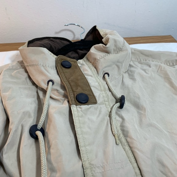 London Fog Bomber Jacket beige size XL - Picture 4 of 8